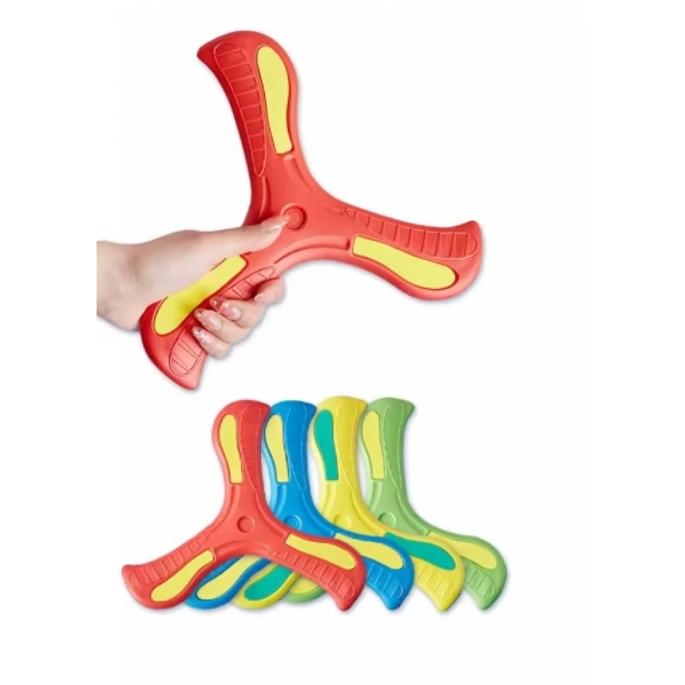 Children Boomerang Soft Three-leaf Cross Adult-kids Interactive Outdoor Toy Early Education Puzzle Decompression Gift Children Boomerang Soft Three-leaf Cross Adult-kids Interactive Outdoor Toy Early Education Puzzle Decompression Gift
